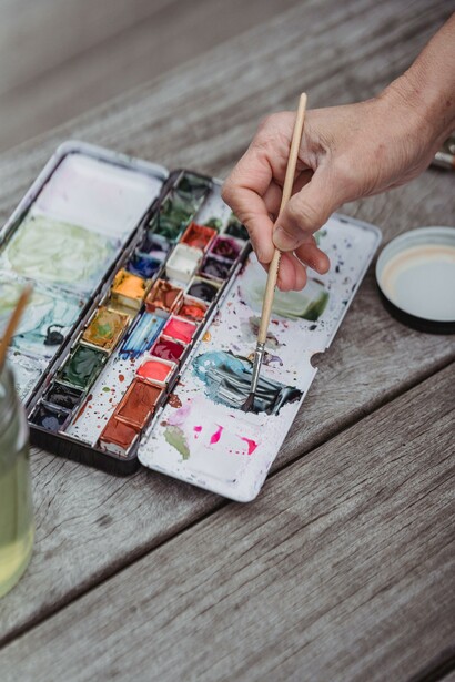 Watercolour paints