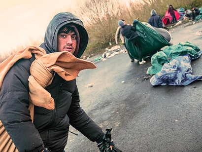 La Jungle à Calais © Robin Tutenges