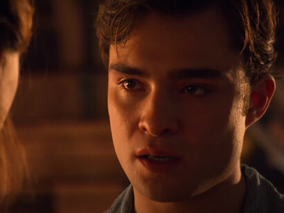 Ed Westwick as Chuck Bass in Gossip Girl