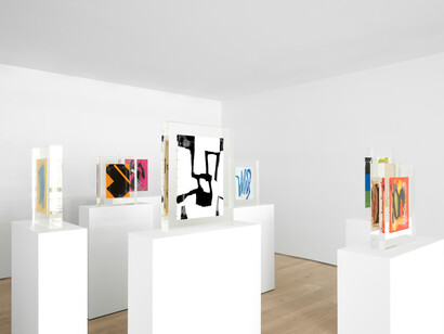 Bertrand Lavier, Morceaux choisis, exhibition view. Courtesy of Xavier Hufkens