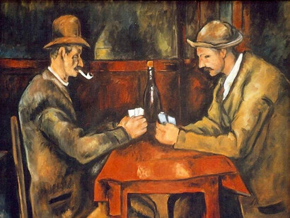 Paul Cézanne. I giocatori di carte