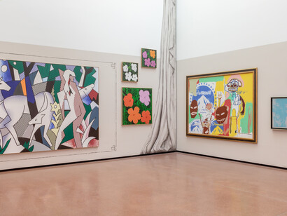 Klimt ⇄ Warhol, exhibition view. Courtesy of Heidi Horten Collection 