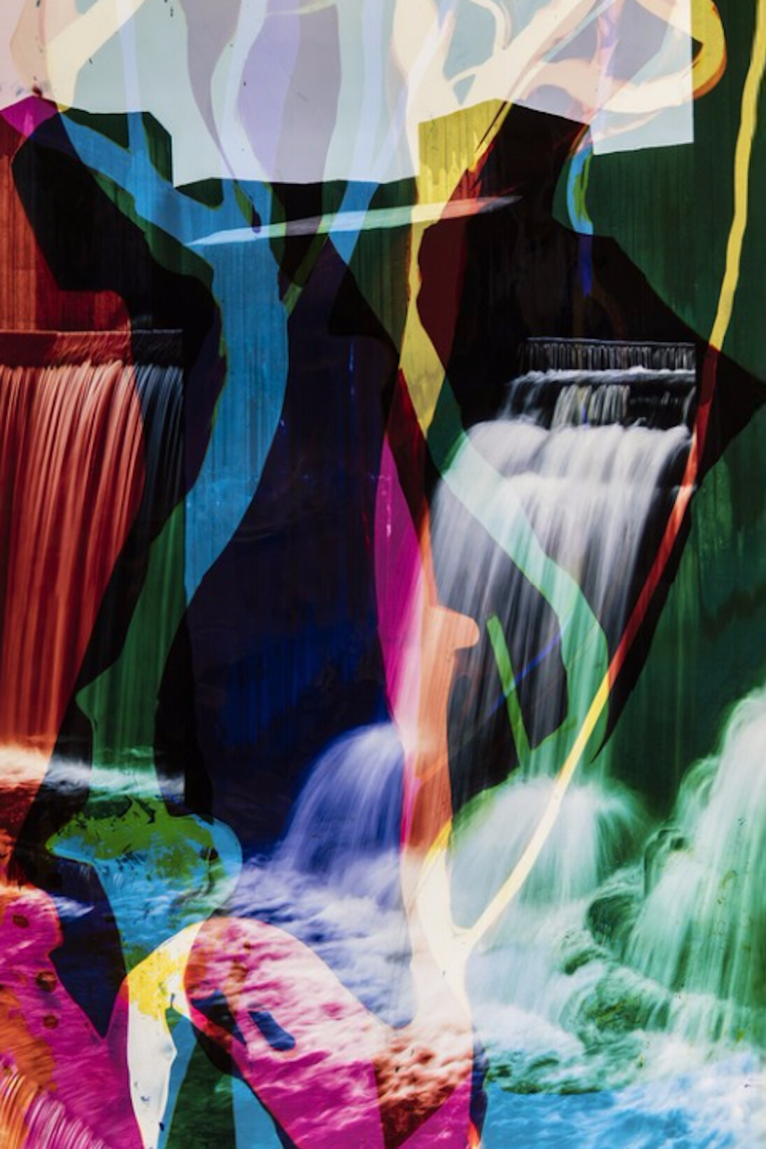 Matthew Brandt, Stepping Stone Falls 3 Y3M1C2, 2016. Courtesy of Yossi Milo Gallery