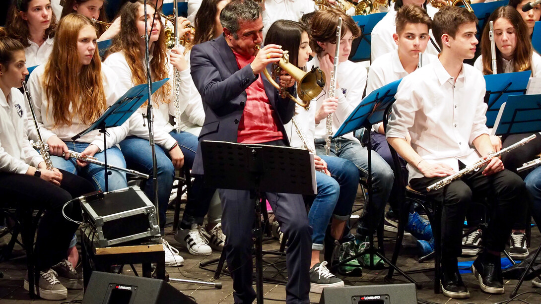 Paolo Fresu a Pazzi di Jazz - Foto di Vittorio Nava