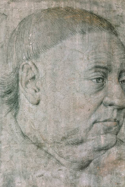 Jean Fouquet. The Melun Diptych. Courtesy of Gemäldegalerie