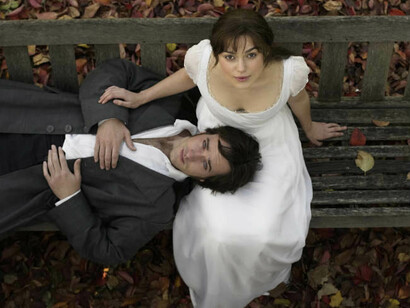 Keira Knightley es Elizabeth Bennet en la película de 2005