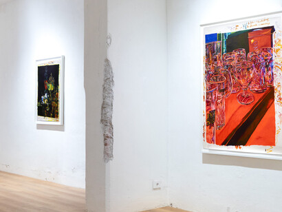 Giulia Messina, I could live without you, veduta della mostra. Cortesia di L.U.P.O.