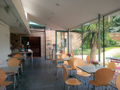 The Sunbury Embroidery Gallery & Café. The Walled Garden, Sunbury-on-Thames