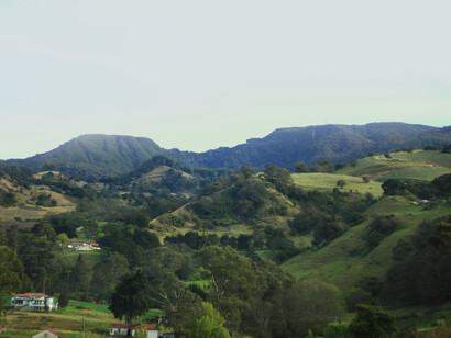 Entorno agropecuario cerca del cráter del volcán Irazú. Foto: Luko Hilje