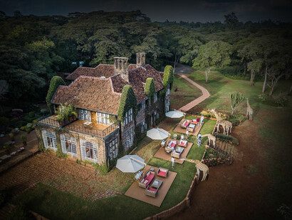 Hotel Giraffe Manor (Kenia): un lujoso hotel que cuenta con seis habitaciones