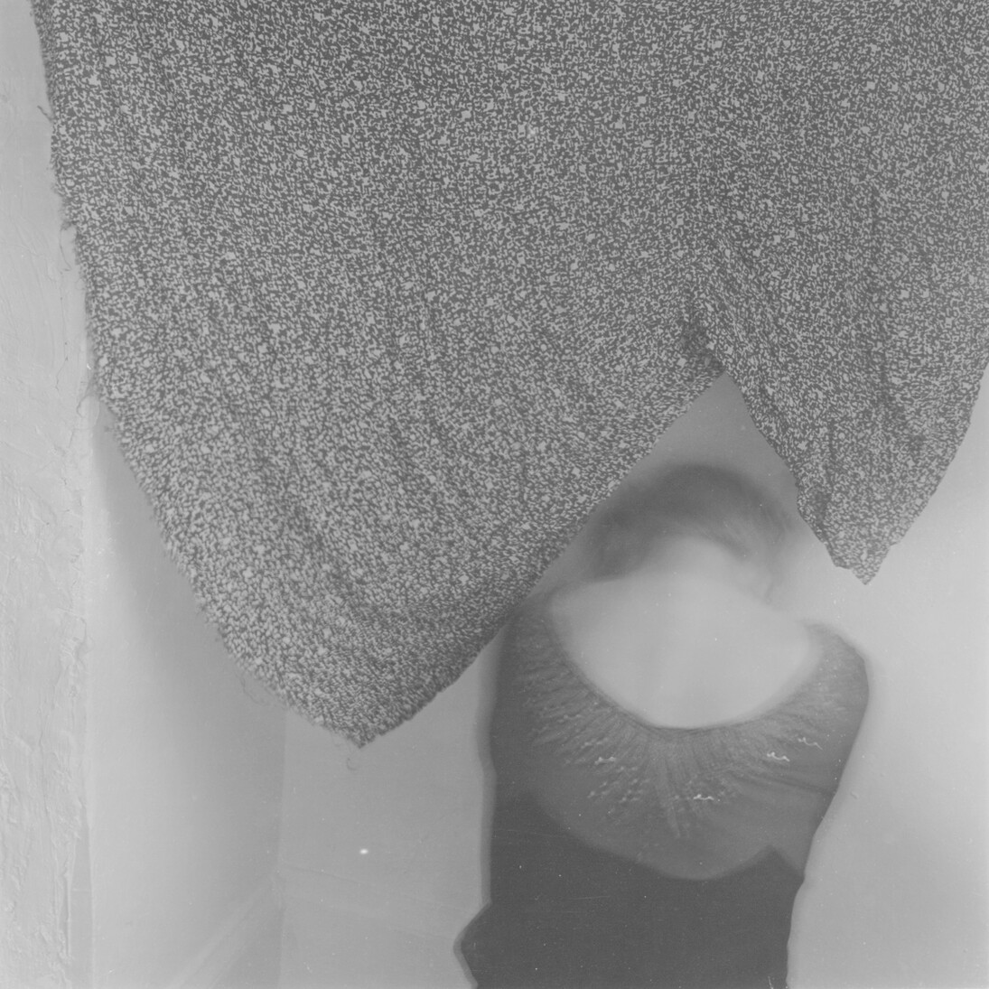 Francesca Woodman, Untitled, MacDowell Colony, Peterborough, New Hampshire, 1980 (M.492), Gelatin silver estate print, 20.3 x 25.4 cm, 8 x 10 in, Courtesy George and Betty woodman, and Victoria Miro, London © The Estate of Francesca Woodman