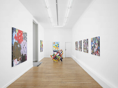 Franck Chalendard, Le vent souffle où il veut, vue de l'exposition. Avec l'aimable autorisation de Ceysson and Bénétière