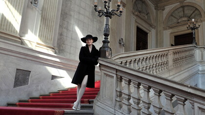 Patrizia Valduga fotografata da Duilio Piaggesi