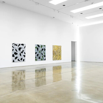 Charles Arnoldi, String theory, exhibition view. Courtesy of Michael Kohn Gallery