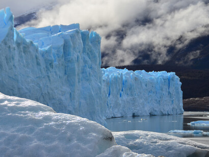 Parque Nacional Los Glaciares en la Patagonia Argentina