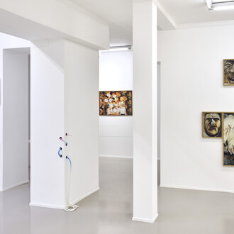 Various artists, The guiding thread, exhibition view. Courtesy of Suzanne Tarasieve Gallery