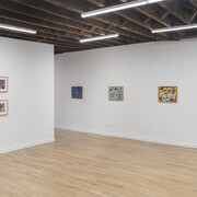 Ayé A. Aton, Image from the past, exhibition view. Courtesy of March Gallery