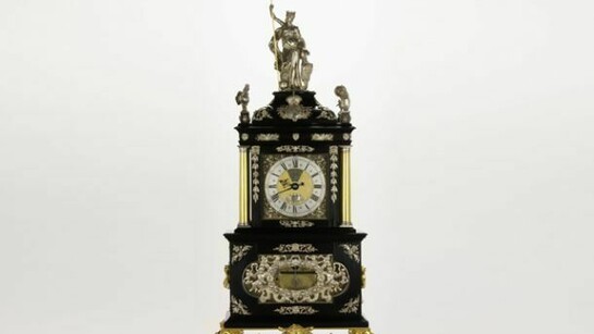 A year-going table clock, ‘The Mostyn’. Made by Thomas Tompion, London, England, c. 1690. © The Trustees of the British Museum