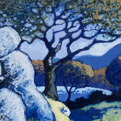 Chris Neale - Crafnant III - Acrylic 37x26