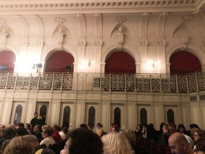 Vienne, Autriche. De Vienne, je garde la beauté d'une salle de spectacle 