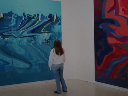 José Yaque - Eruzione 2023, exhibition view Galleria Continua, San Gimignano. Photo: Ela Bialkowska, OKNO Studio