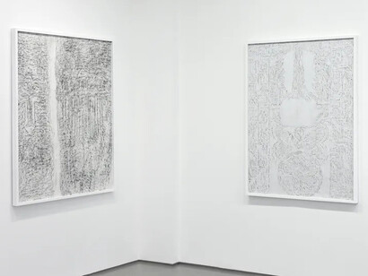 Pascal Convert, vue de l’exposition. Avec l’aimable autorisation de la galerie Christophe Gaillard