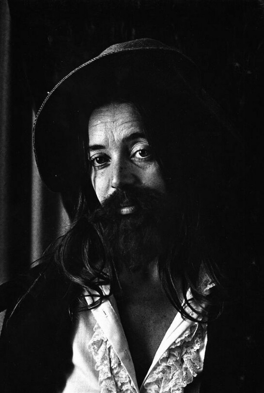 Portrait of the King (1972), Black-and-white photograph mounted on board, 13 ¾ x 9 ¾ in. Ronald Feldman Fine Arts, New York