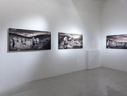 Larissa Sansour, Exhibition view. Courtesy of Montoro12 Contemporary Art