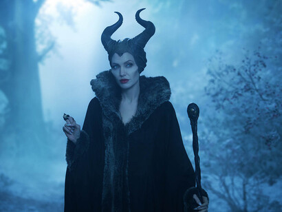 Angelina Jolie en "Maléfica". 2014