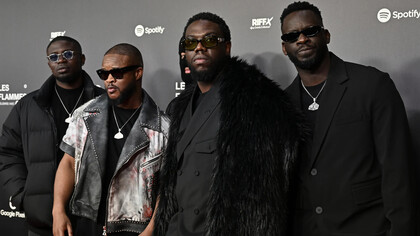 Les Flammes 2023. Le monde du rap et des cultures populaires francophones s’est réuni le 11 mai dernier au théâtre du Châtelet © Zoulerah Norddine/AFP