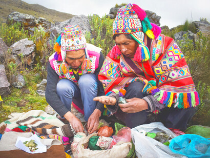 Kallawayas in Bolivia still treat the sick with herbs and traditional rituals that originated in pre-Incan times