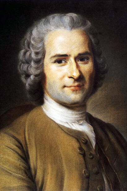 Portrait of Jean-Jacques Rousseau