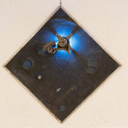 Saverio Ungheri, Lem blu, 1959. Cortesia del Mattatoio di Testaccio