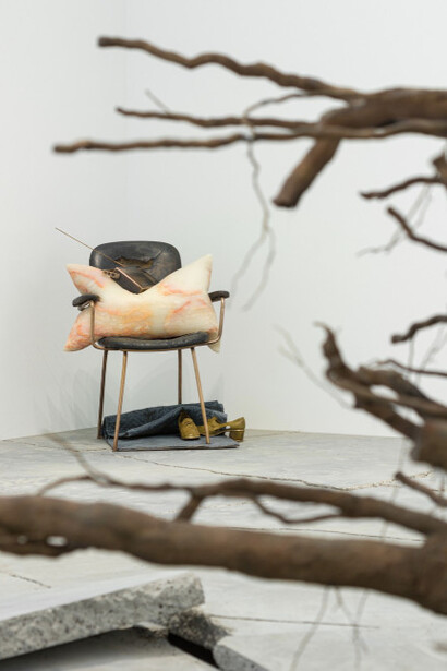 On the Eve of Never Leaving. Courtesy of Gagosian