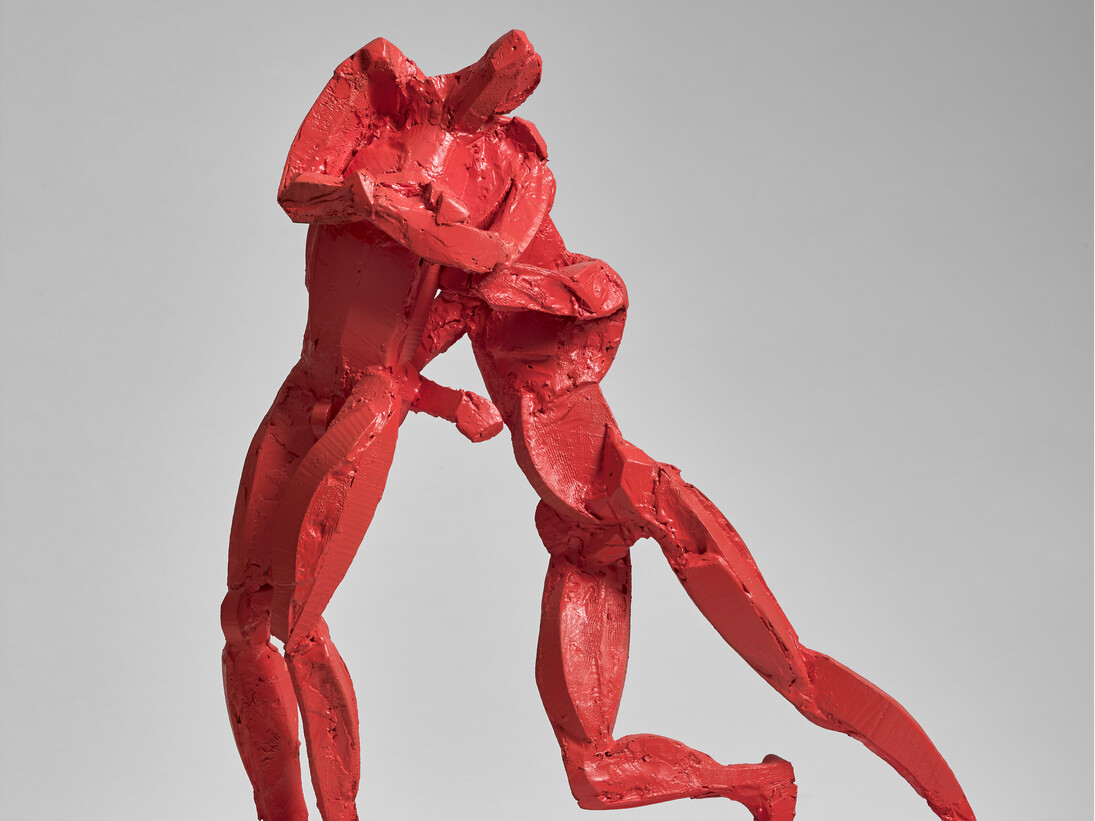  Lovingly Forwards Together, 22.5H x 20.5W x 6D, Edition of 9. Detail