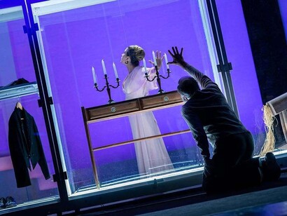 Around l’avaro, view of the performance. Courtesy of Teatro Donizetti