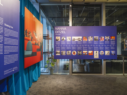 Nanna Ditzel, breaking free, exhibition view. Courtesy of Danish Architecture Center