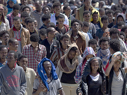 The route towards the Gulf countries through Yemen