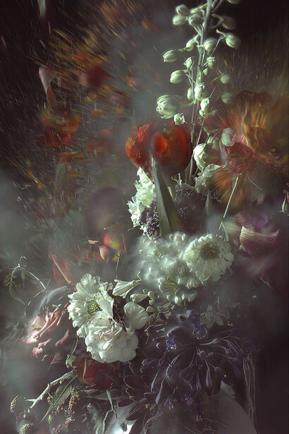 Ori Gersht, Untitled 04 (Fusing time) (detail), 2022. Courtesy of Talley Dunn Gallery