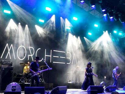 Morcheeba presentó su último álbum Blackest Blue en el Festival Madrid Escena. Foto: Alex Doro