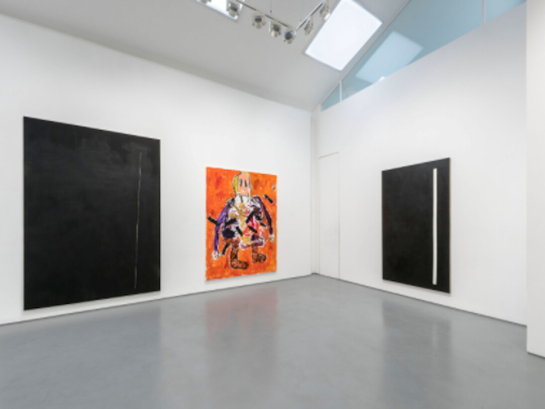 André Butzer, Exhibition view. Courtesy of Galerie Max Hetzler