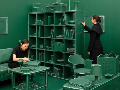 Amalia Pica, Aula grande (outlined), 2024. Courtesy of Art Gallery of NSW