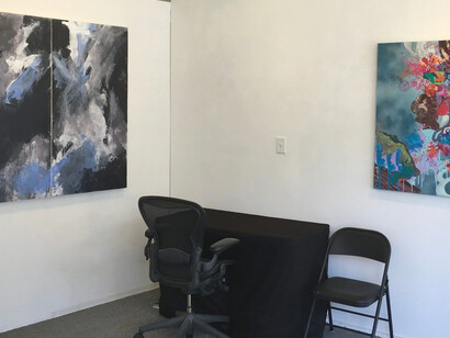 All About Blue. Courtesy of Elisa Contemporary Art
