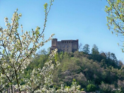 Il castello di Zavattarello (PV), Italia