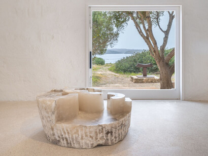 Eduardo Chillida, Chillida in Menorca, exhibition view. Courtesy of Hauser & Wirth Gallery