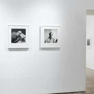 Peter Hujar, Portraits in life and death, exhibition view. Courtesy of Fraenkel Gallery