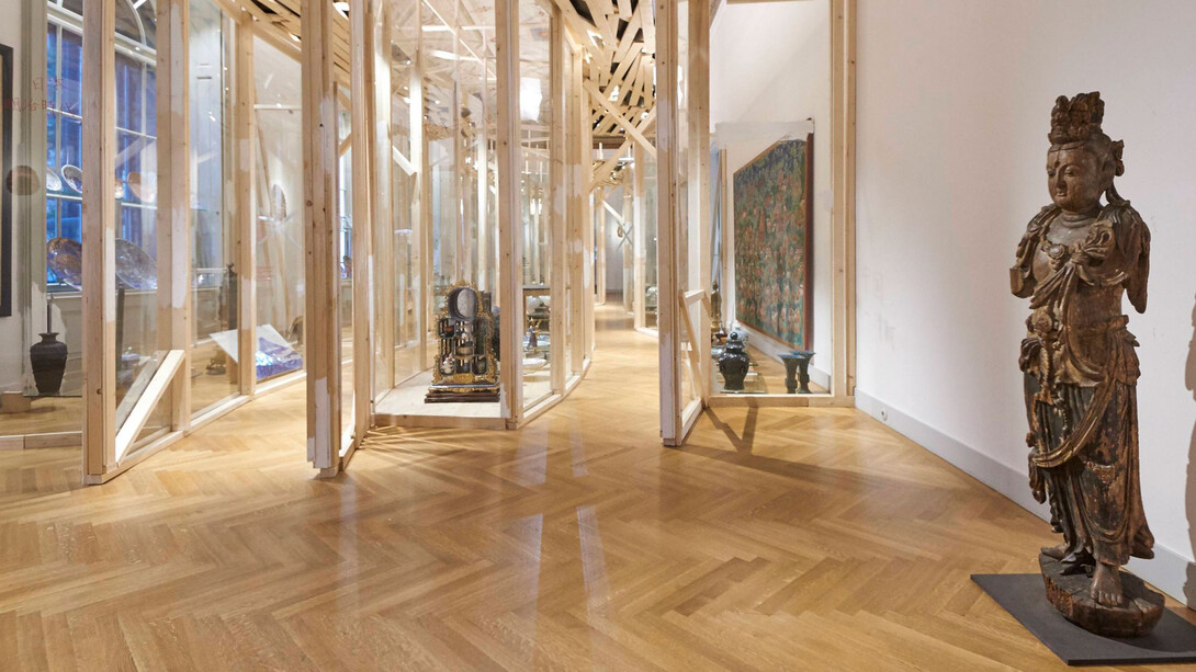 Asia, exhibition view. Courtesy of Museum für angewandte Kunst