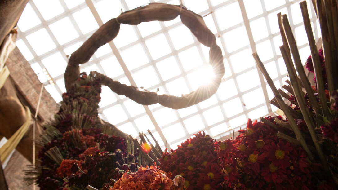 Dan Lie, Laisser partir, vue de l'exposition. Courtoisie de la Pinacoteca