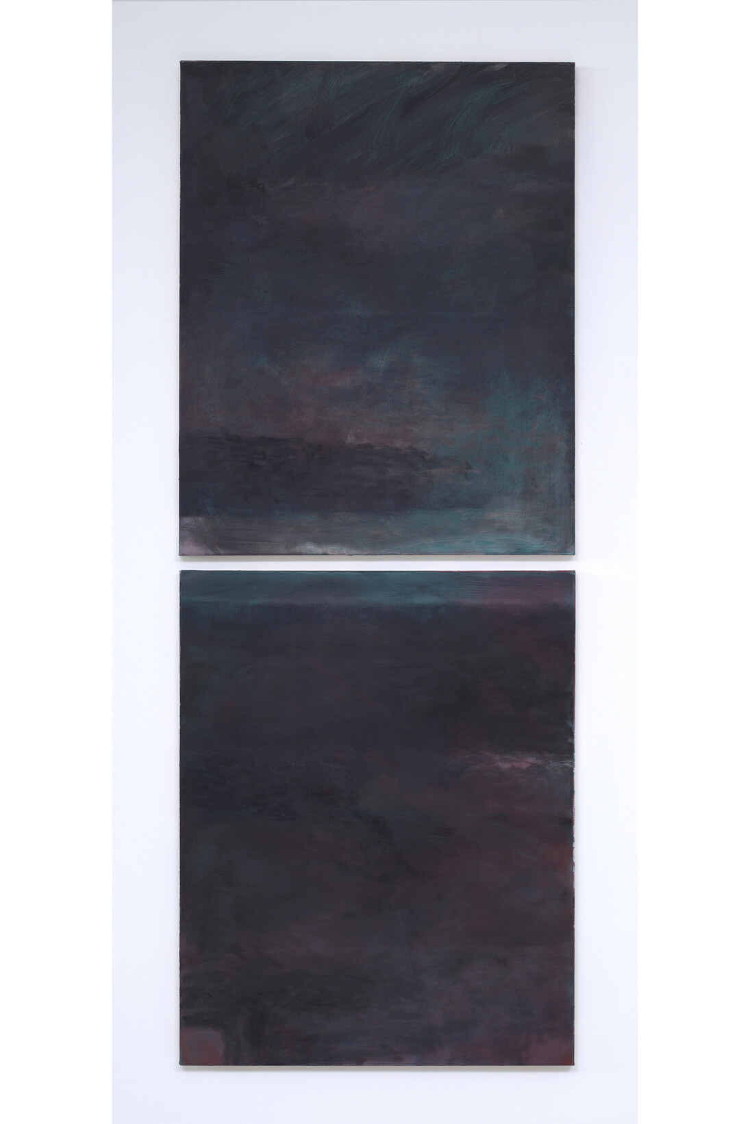 Gabriel Lima Peace and Understanding, 2014, Oil on canvas, 100 x 80 cm (each). Photo: Eduardo Ortega, Courtesy Galeria Fortes Vilaça