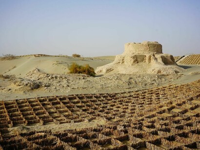 Xinjiang (Cina), Desertificazione